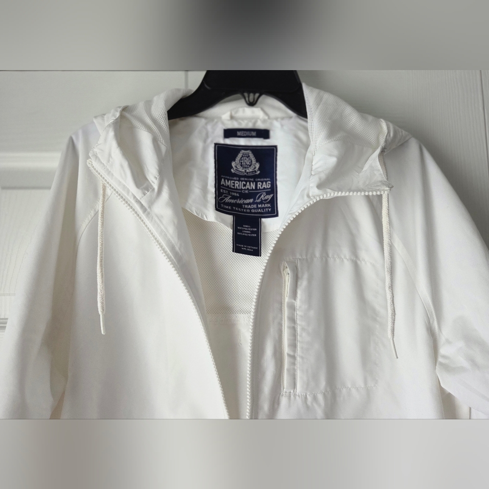 American Rag Women's White Jacket Size M - Picture 3 of 10